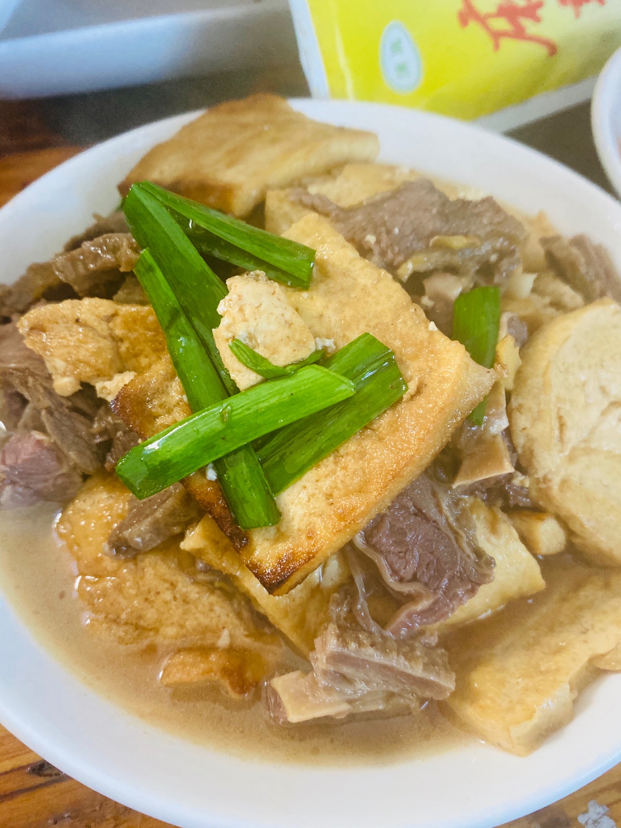 牛肉炖豆腐
