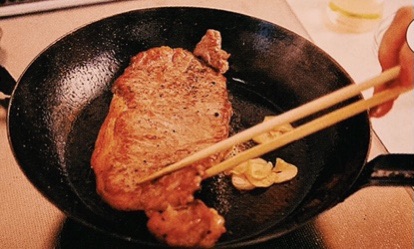 牛肉の和風ステーキ