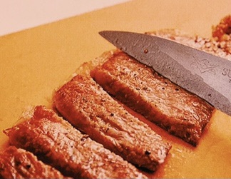 牛肉の和風ステーキ