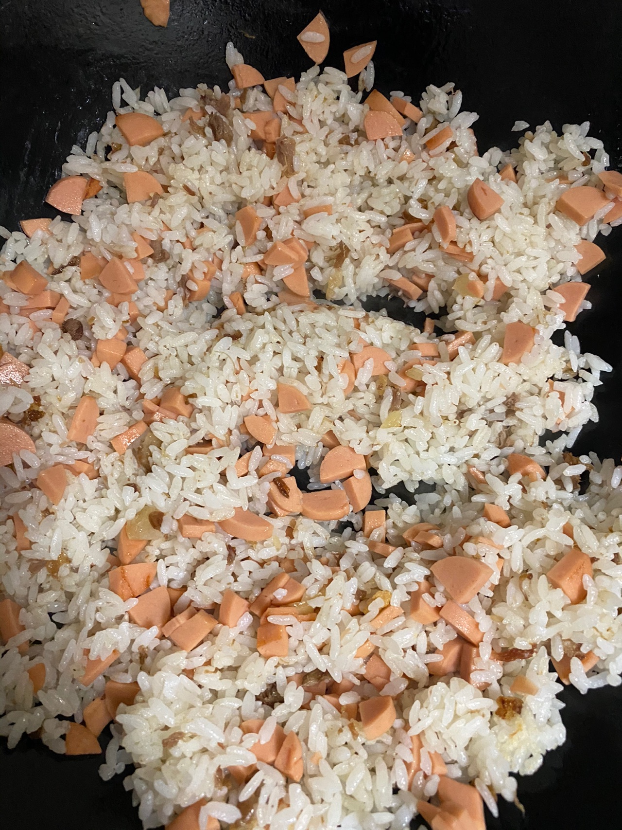 牛肉火腿炒饭