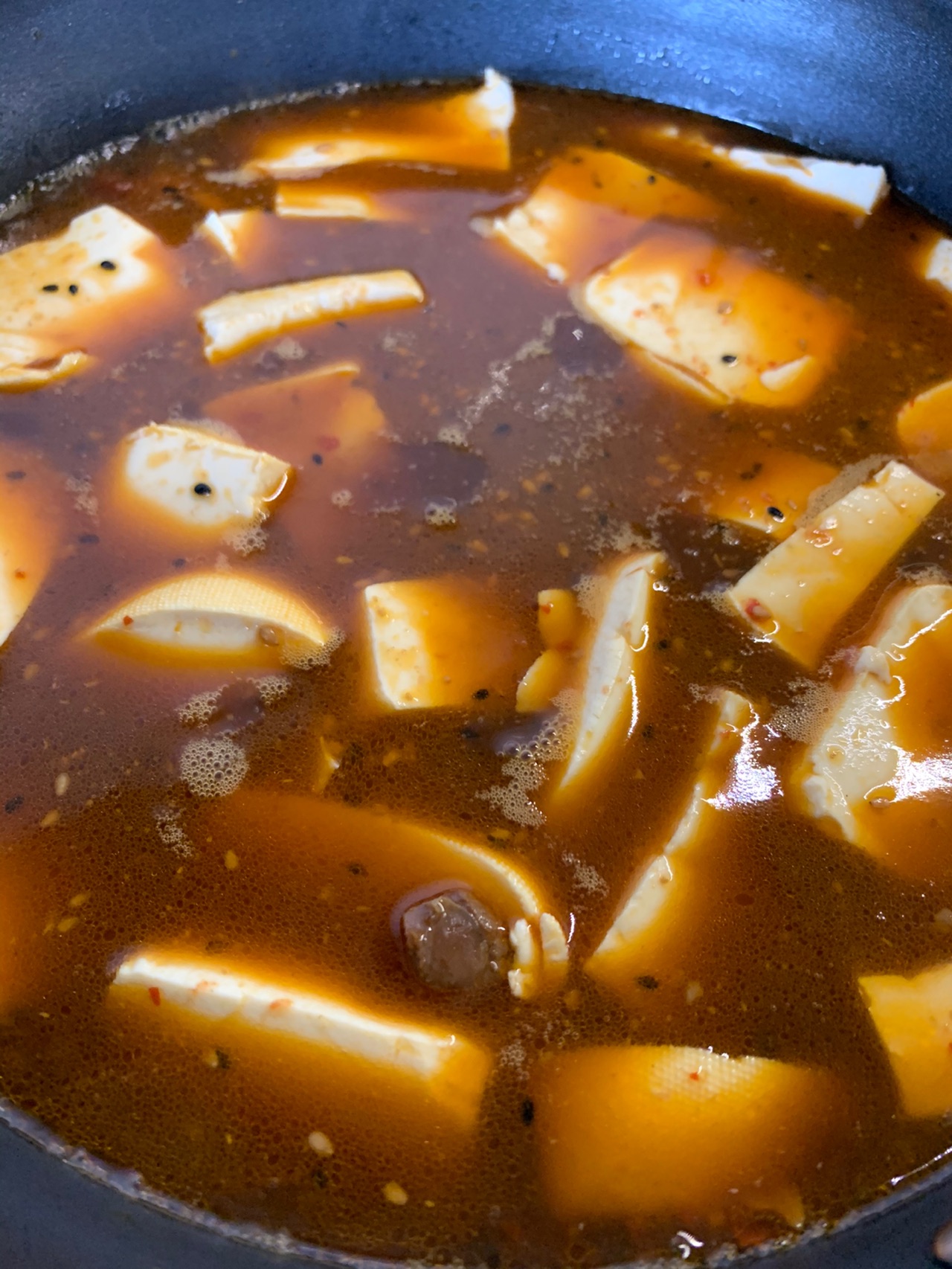 牛肉辣酱炖豆腐