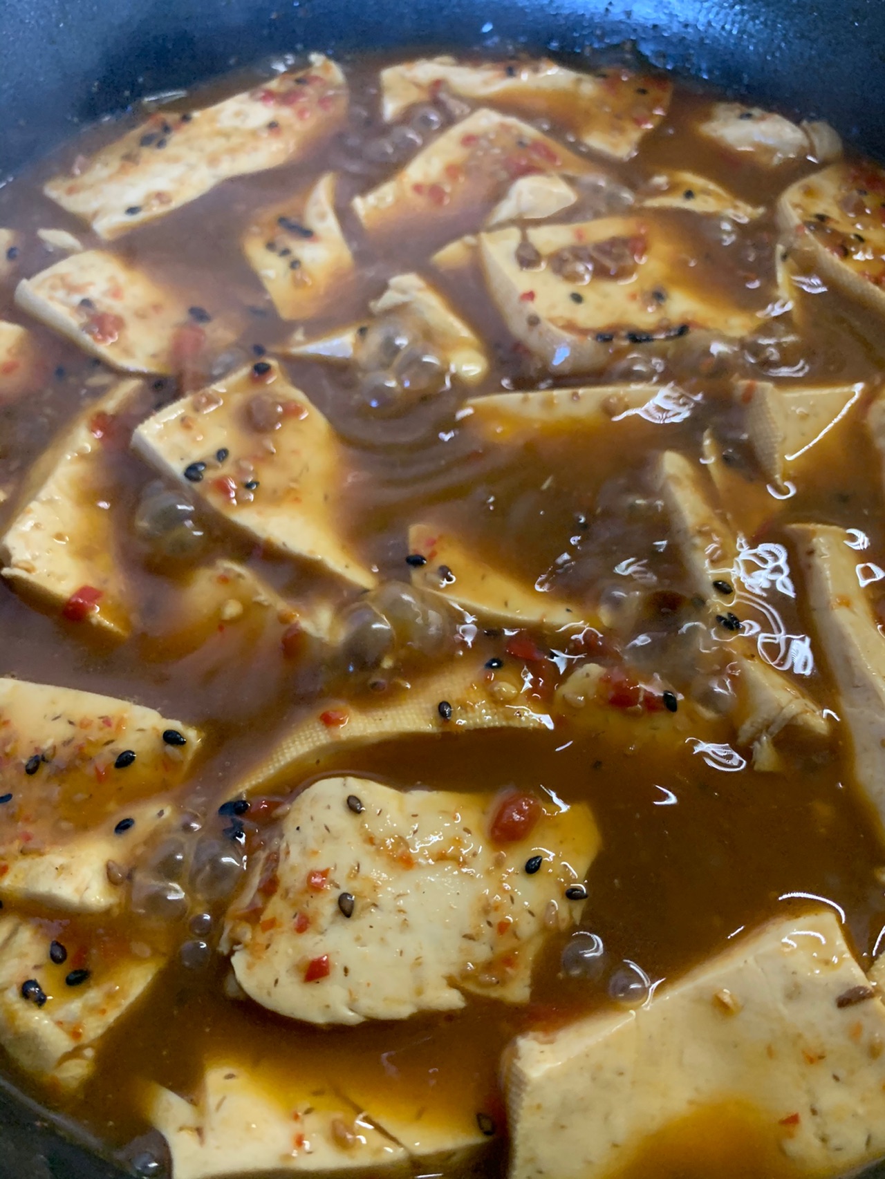 牛肉辣酱炖豆腐