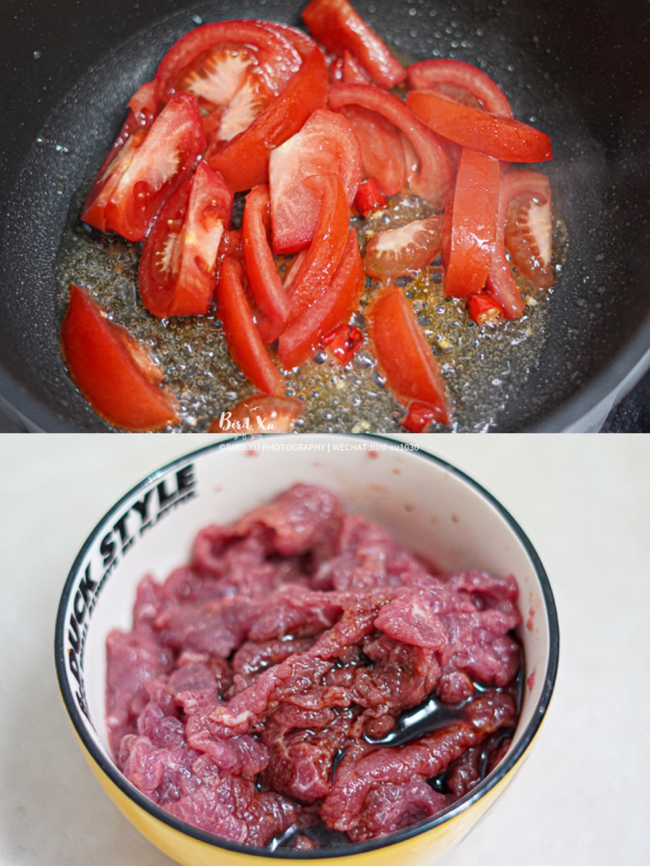 牛肉嫩滑的秘诀之番茄炒牛肉