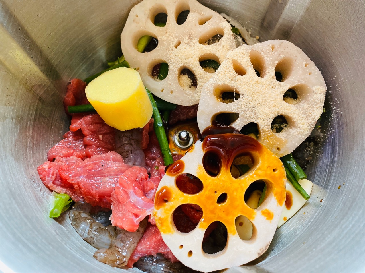 牛肉虾饺