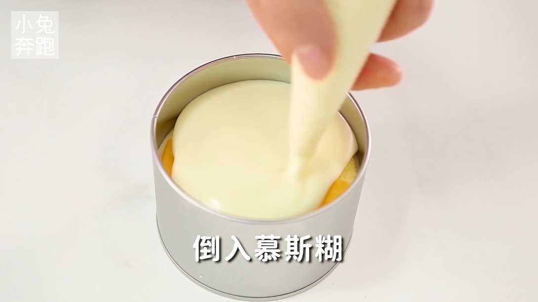 牛乳罐子蛋糕的做法，小兔奔跑甜品教程
