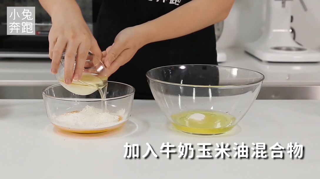 牛乳罐子蛋糕的做法，小兔奔跑甜品教程