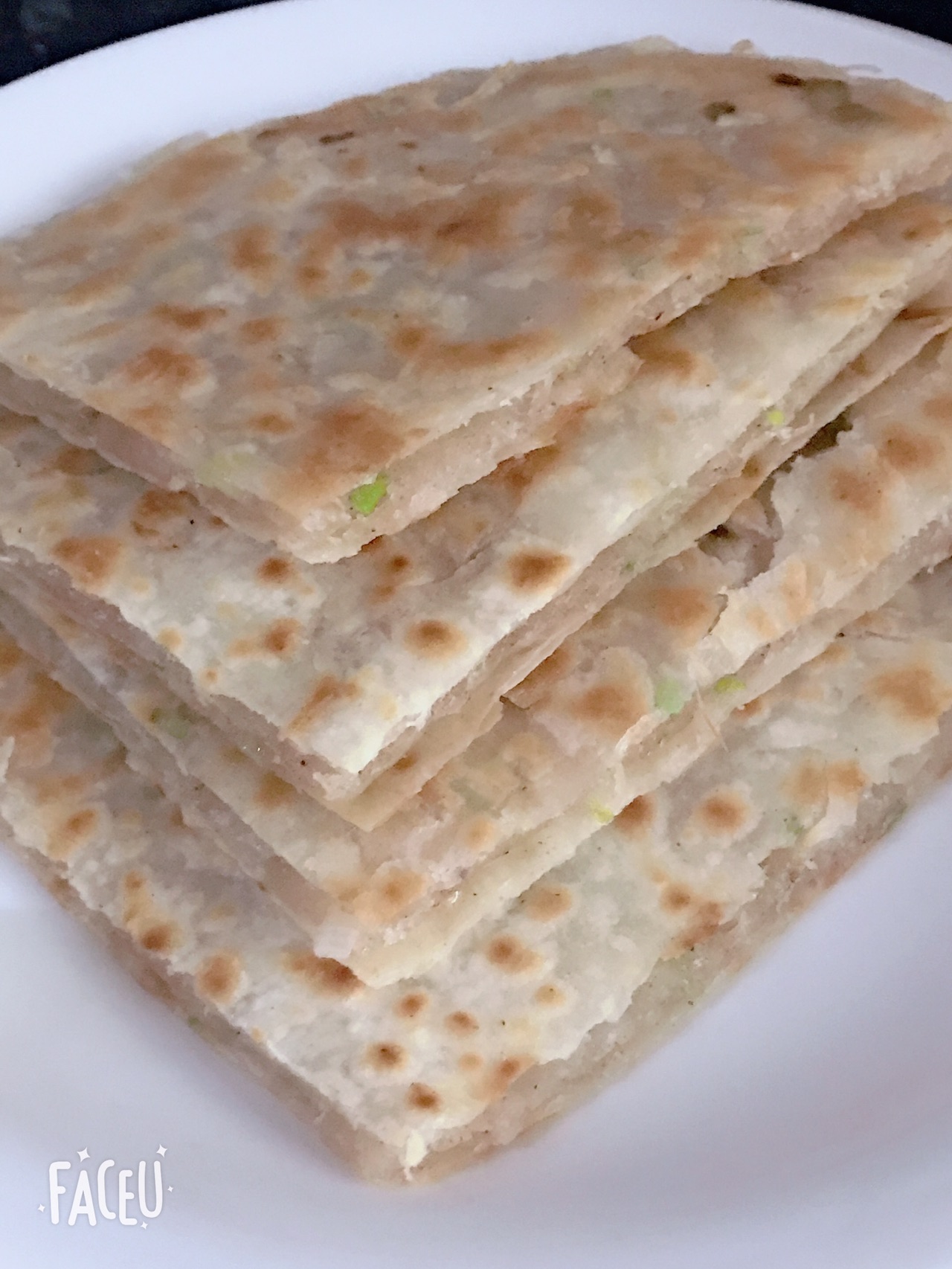 牛油酥饼 酱菜 玉米面粥