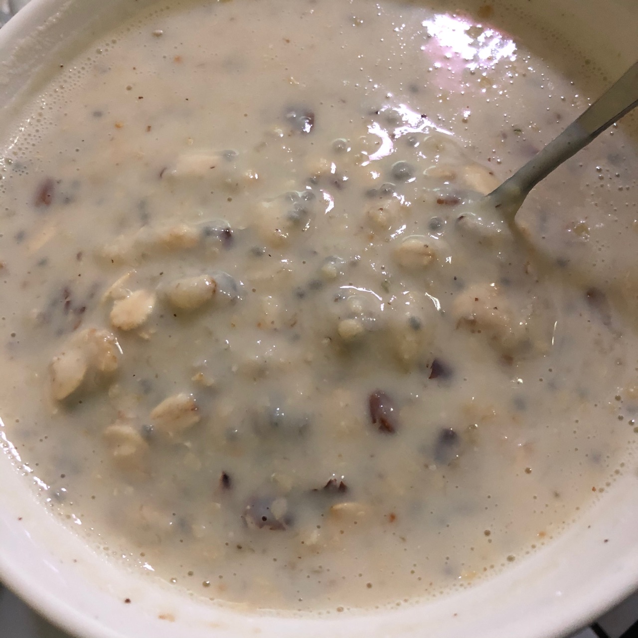 浓豆浆燕麦粥