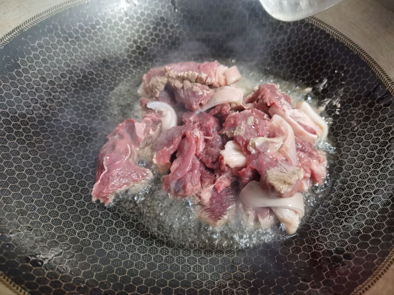 暖暖的，很好吃——冬笋腌菜驴肉锅