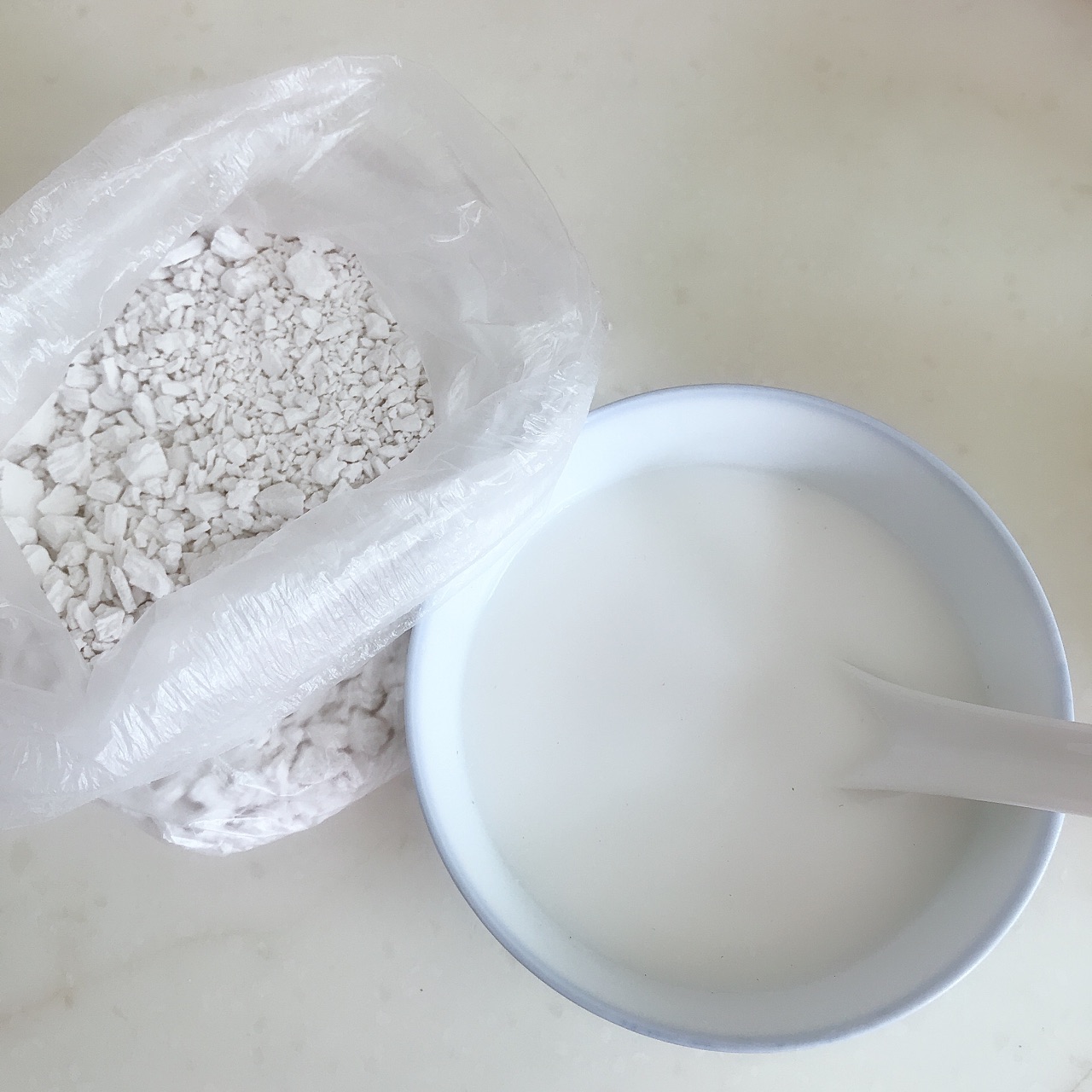 暖暖的～红薯羹