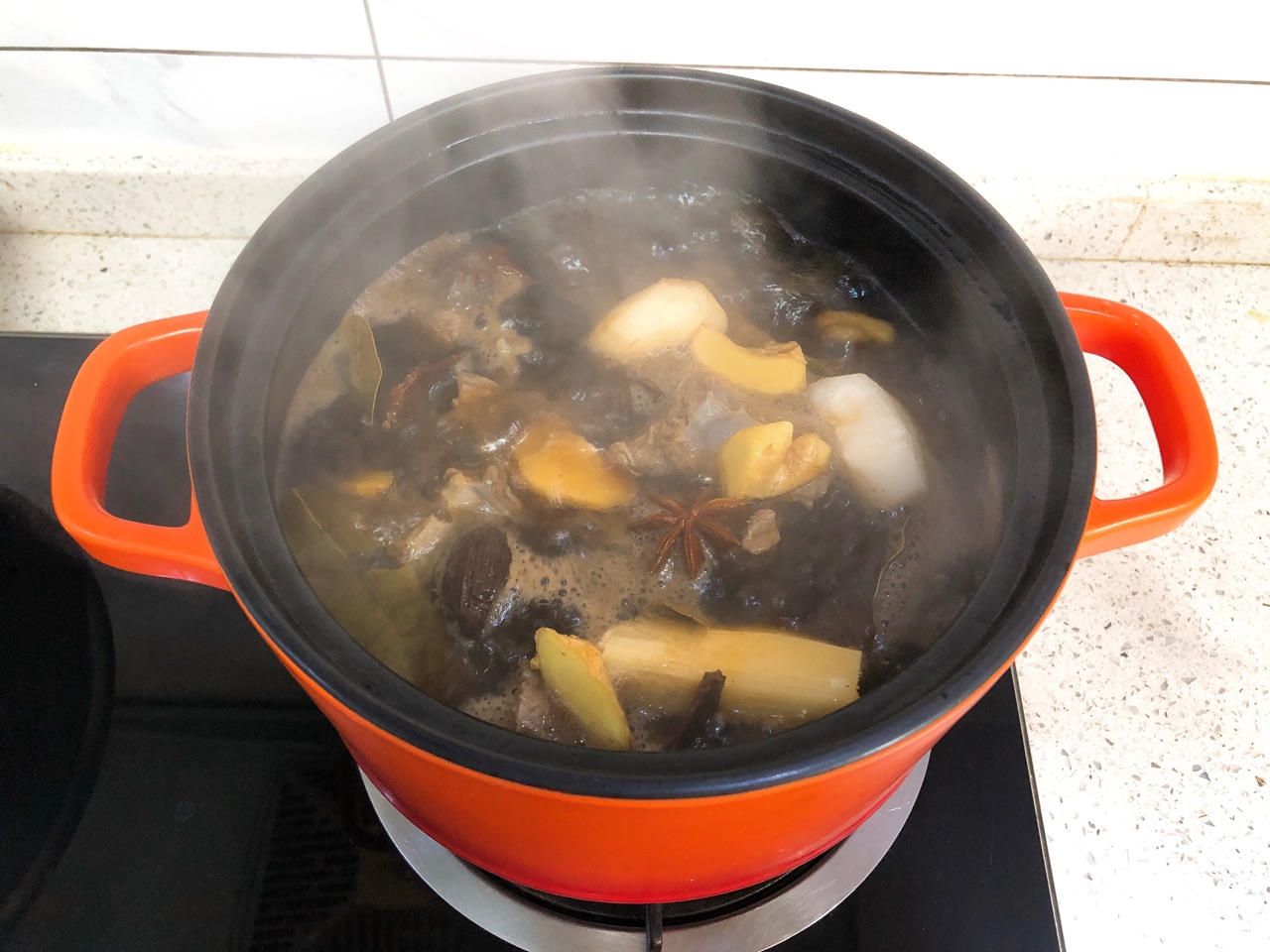 暖暖的焖羊肉