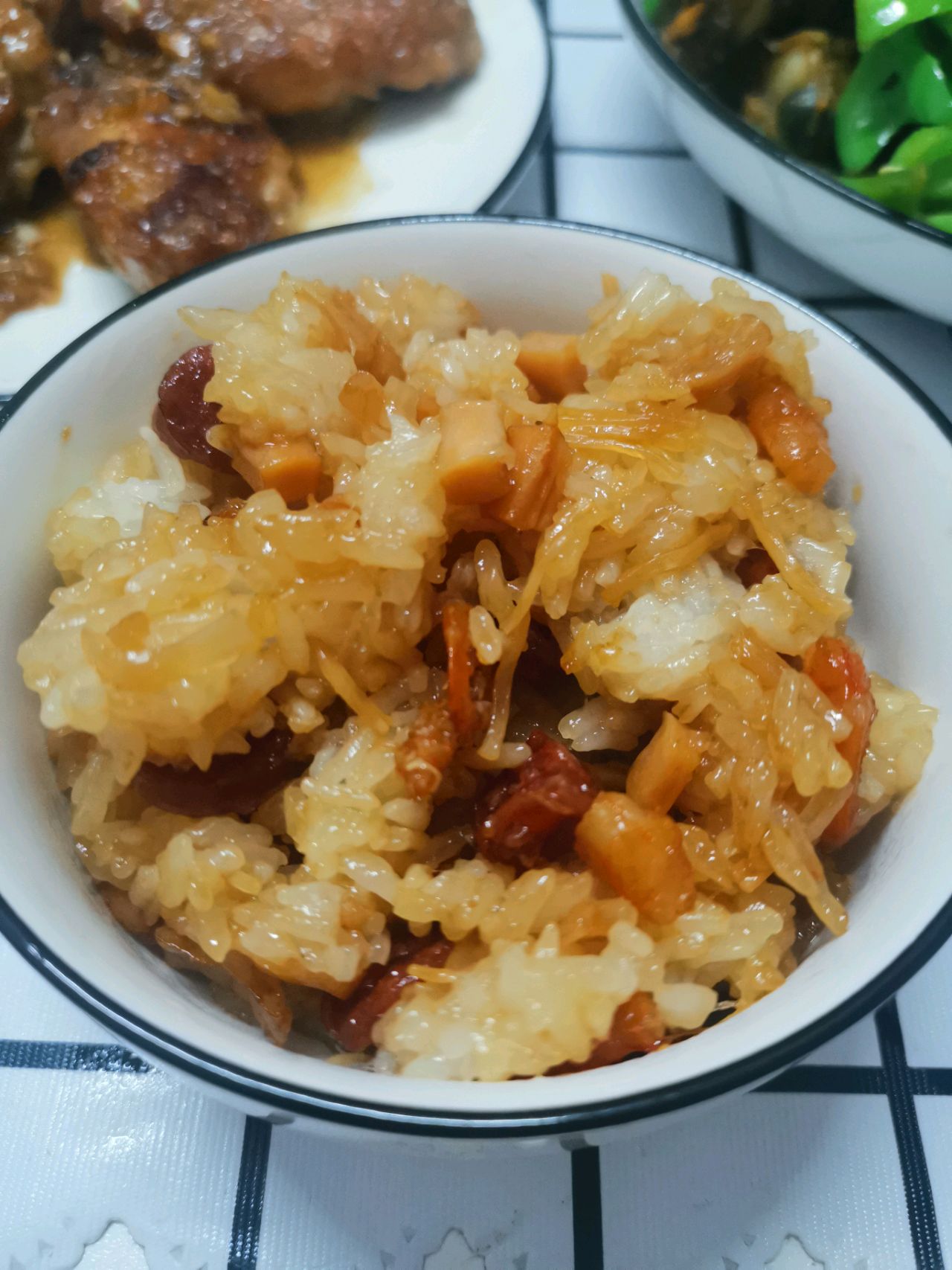 暖暖的糯米饭