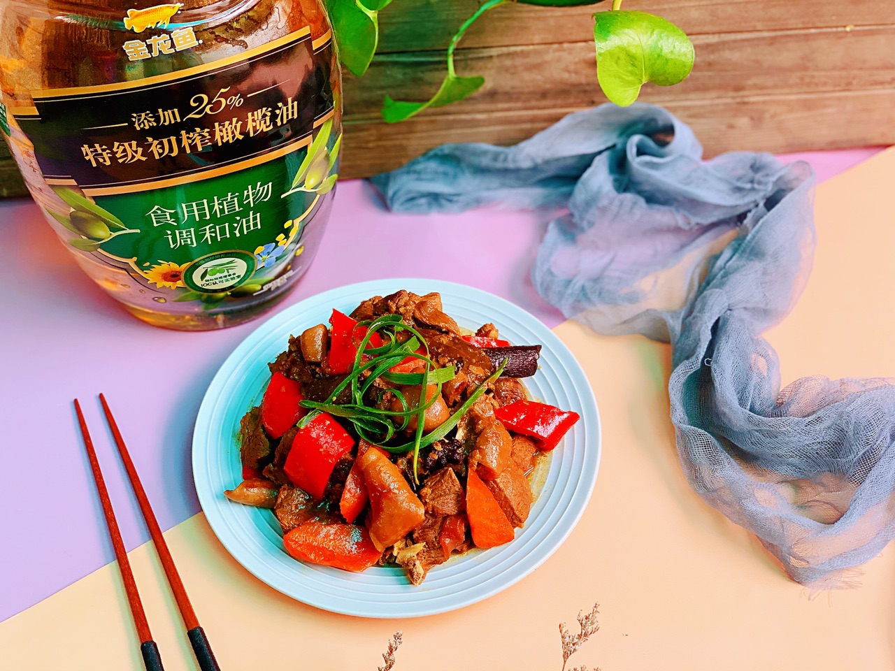 暖身滋补的黄焖羊肉
