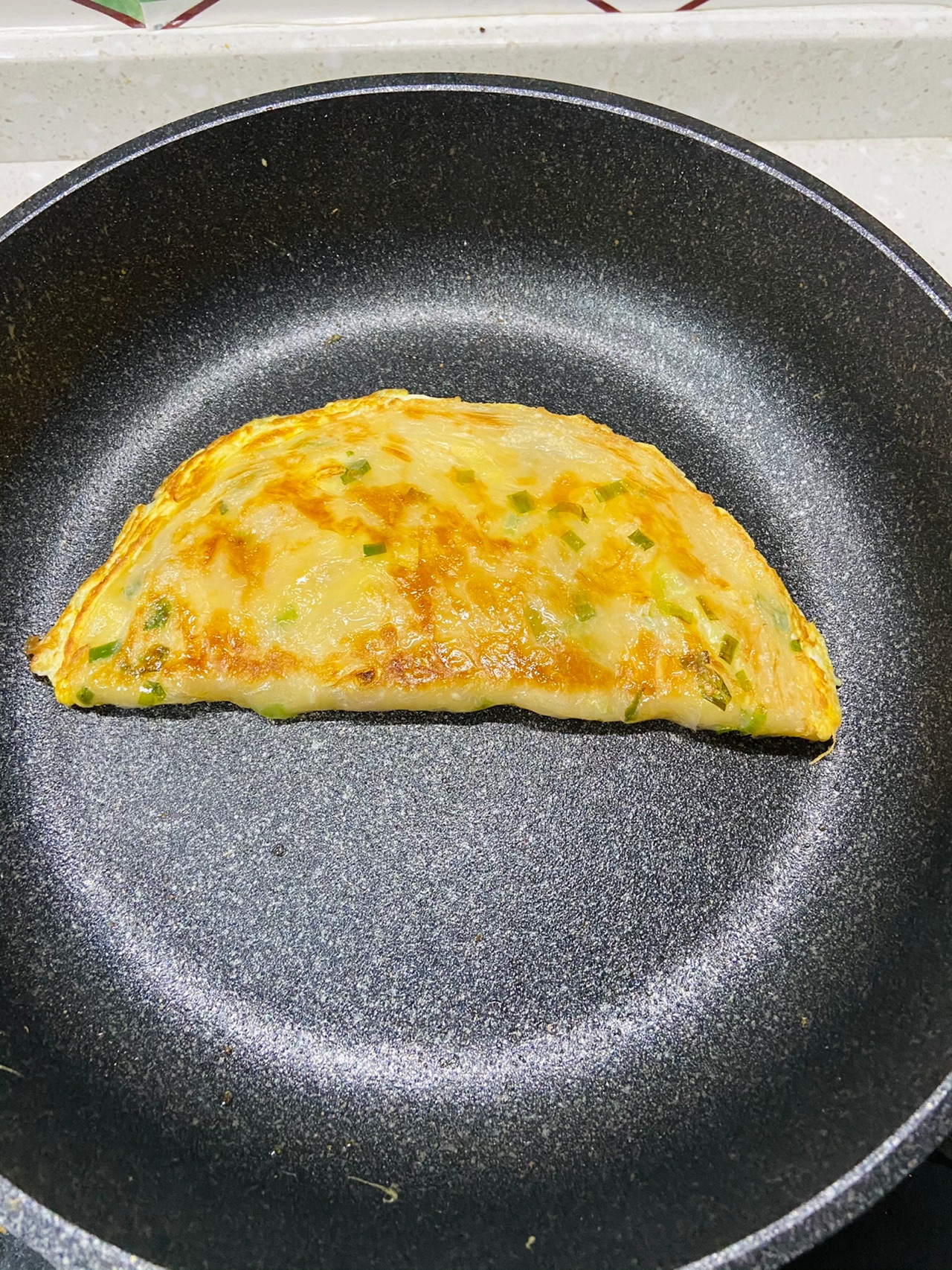 暖胃夹心手抓饼
