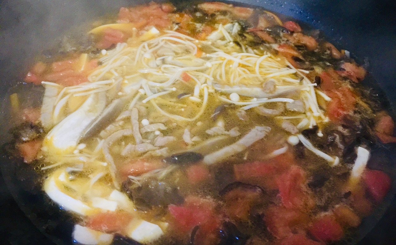 暖心暖胃,减脂消食-家常酸辣汤