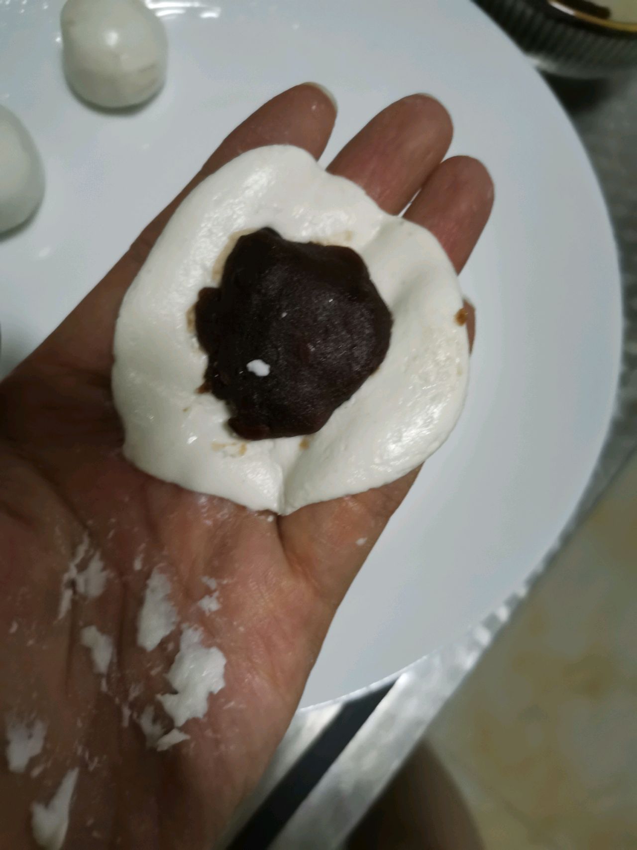 糯米红豆糍