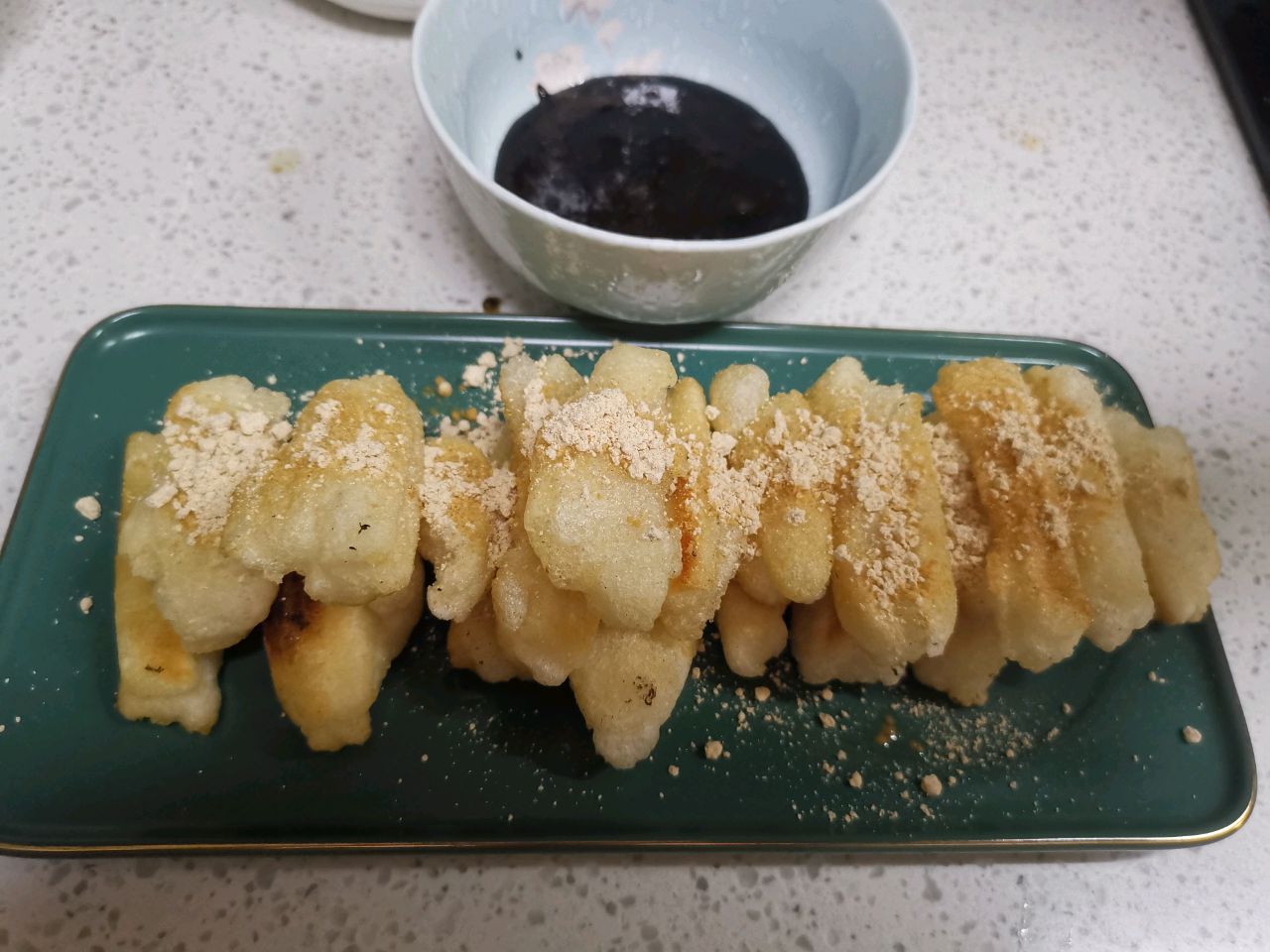 糯米红糖糍粑