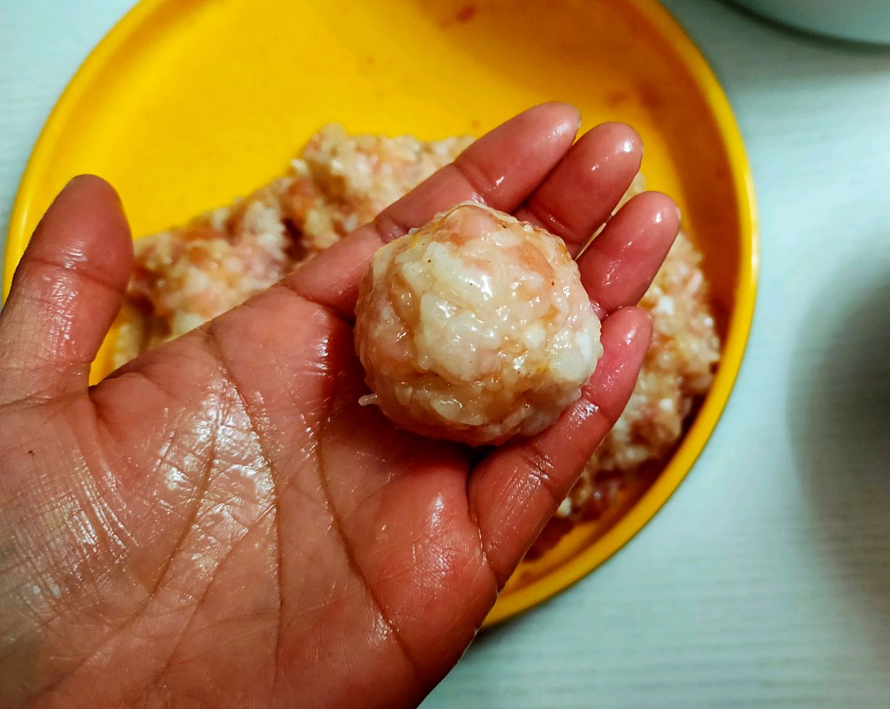 糯米猪肉丸子