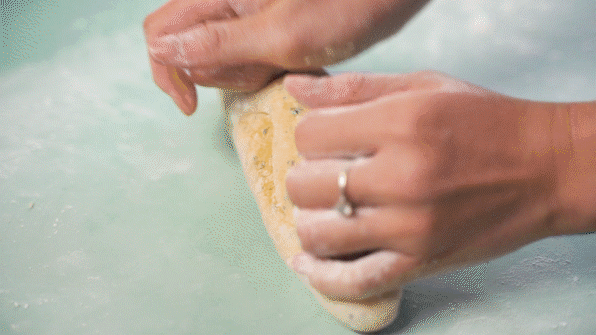 糯糯的百香果麻薯,居然还能拉丝?