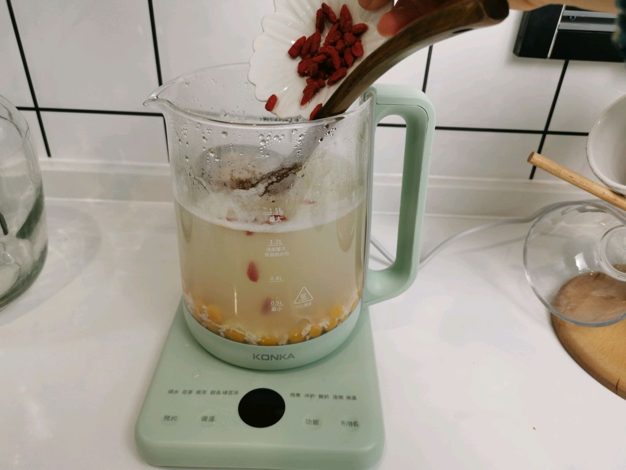 糯糯叽叽—酒酿南瓜小丸子