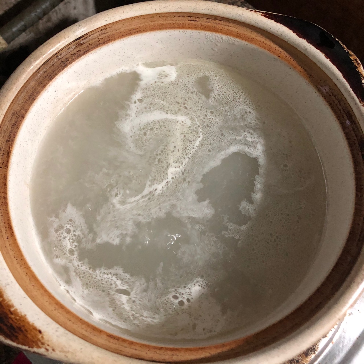 排骨菠菜粥