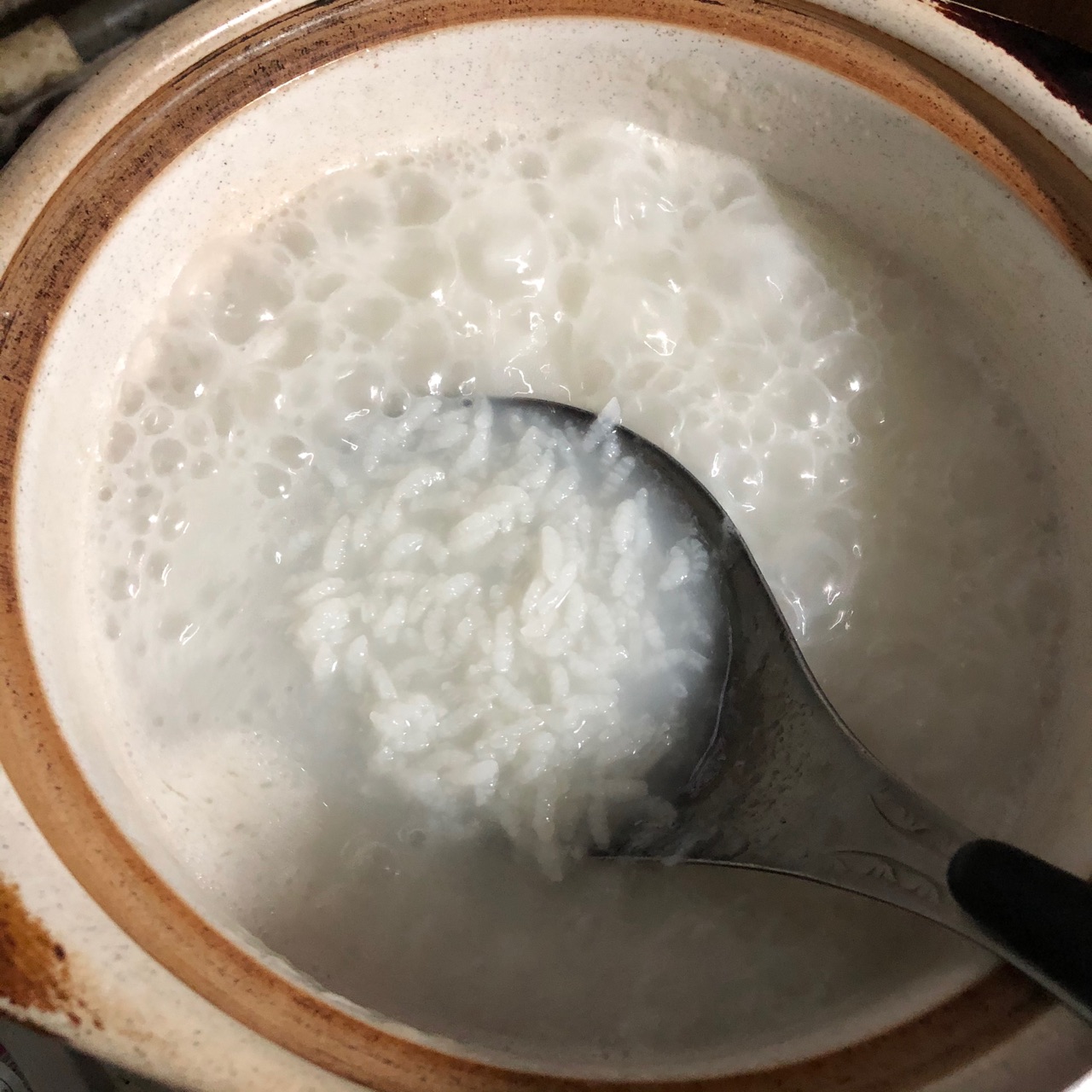 排骨菠菜粥