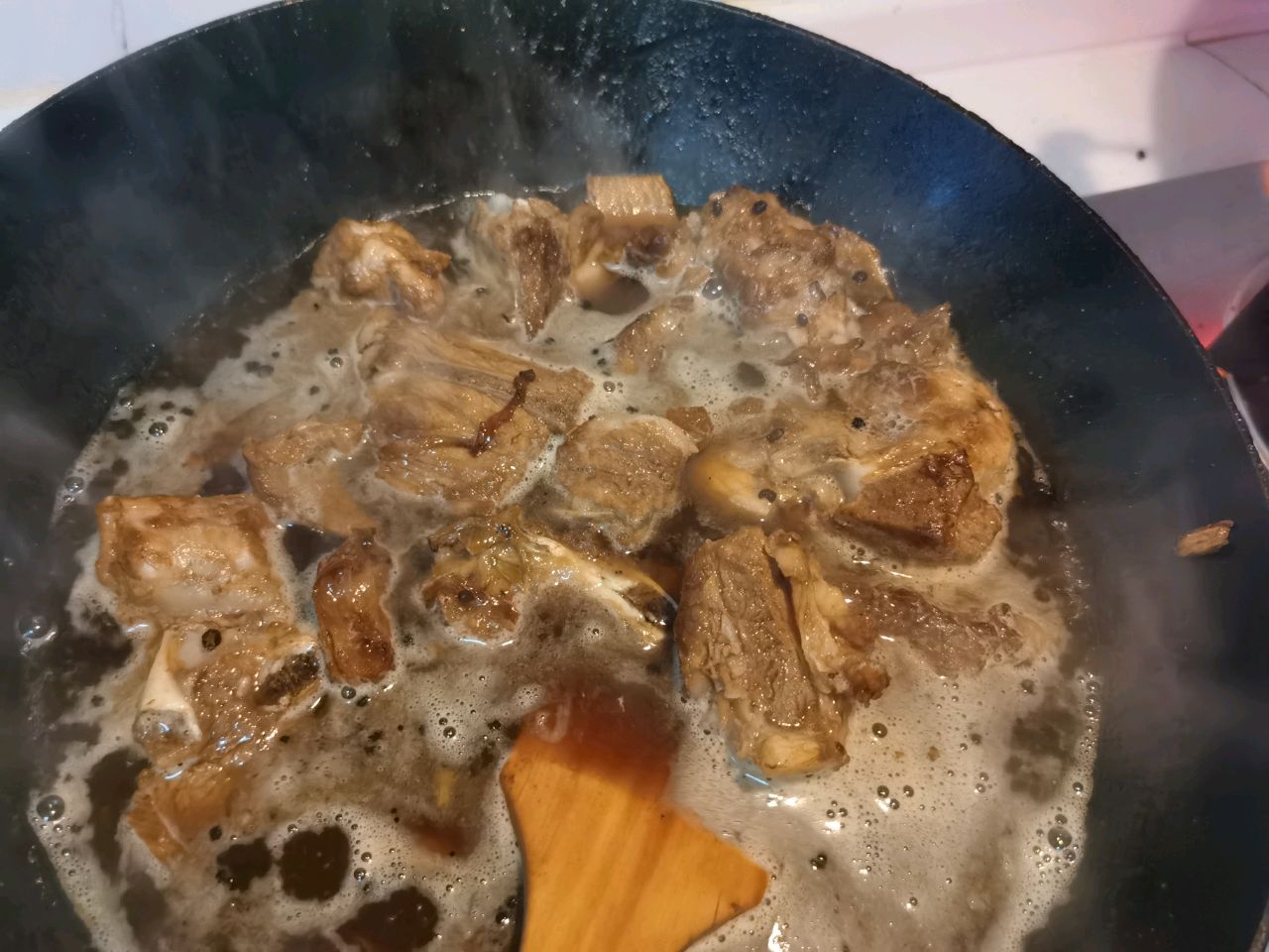 排骨炖豆角