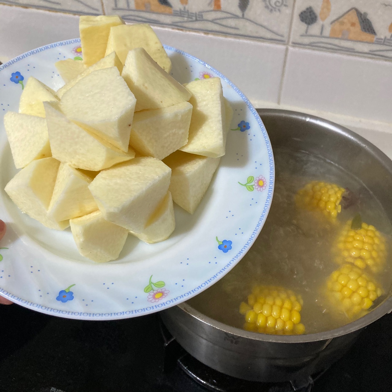 排骨炖山药