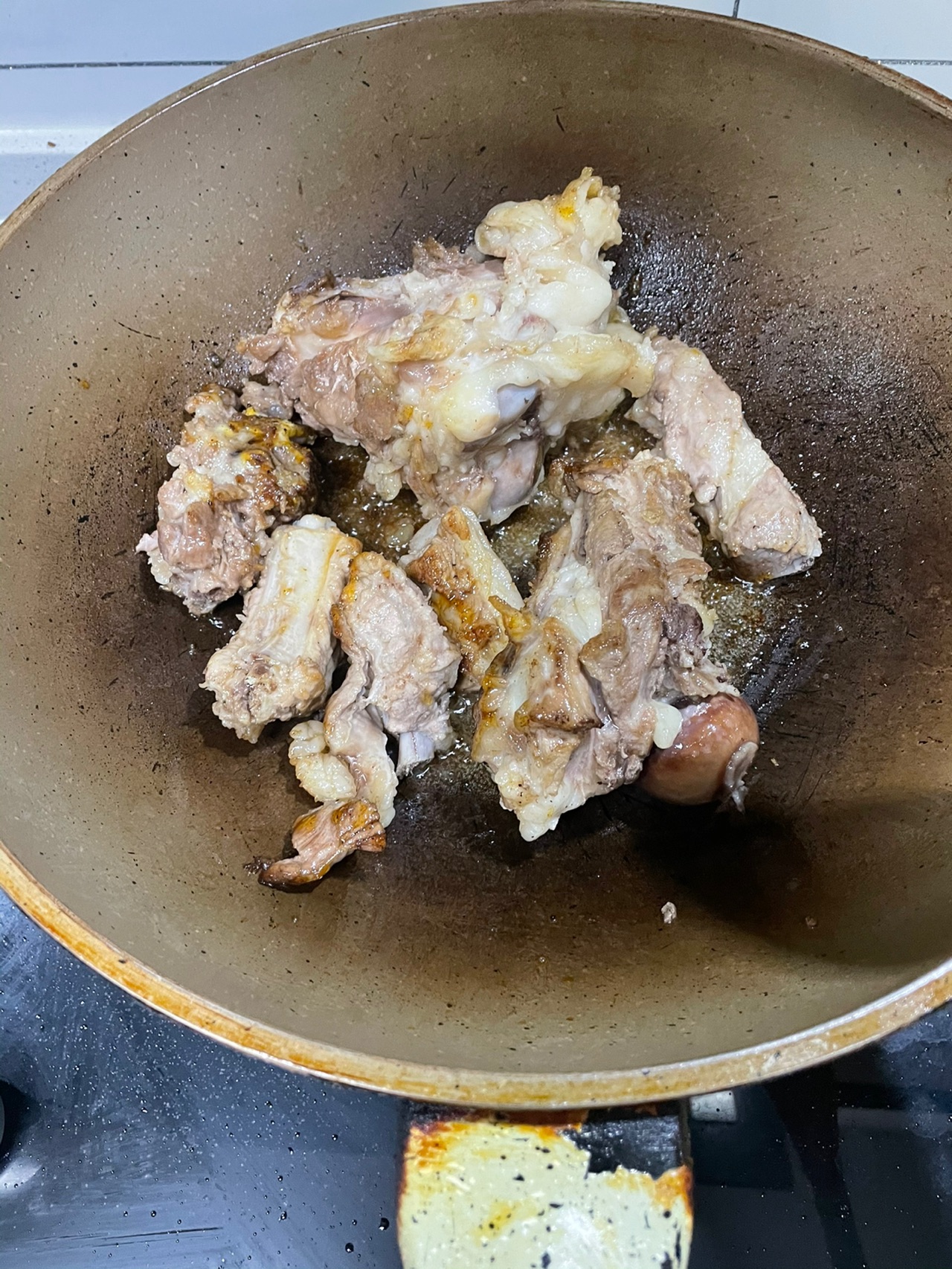 排骨炖土豆豆角