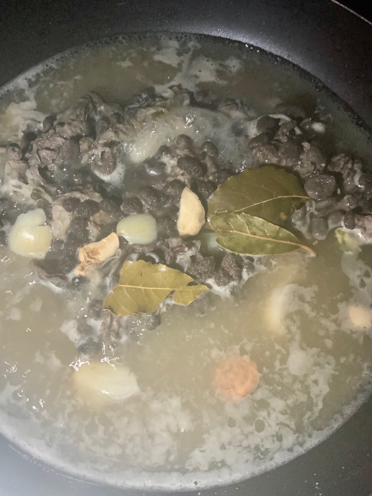 排骨炖羊胎盘