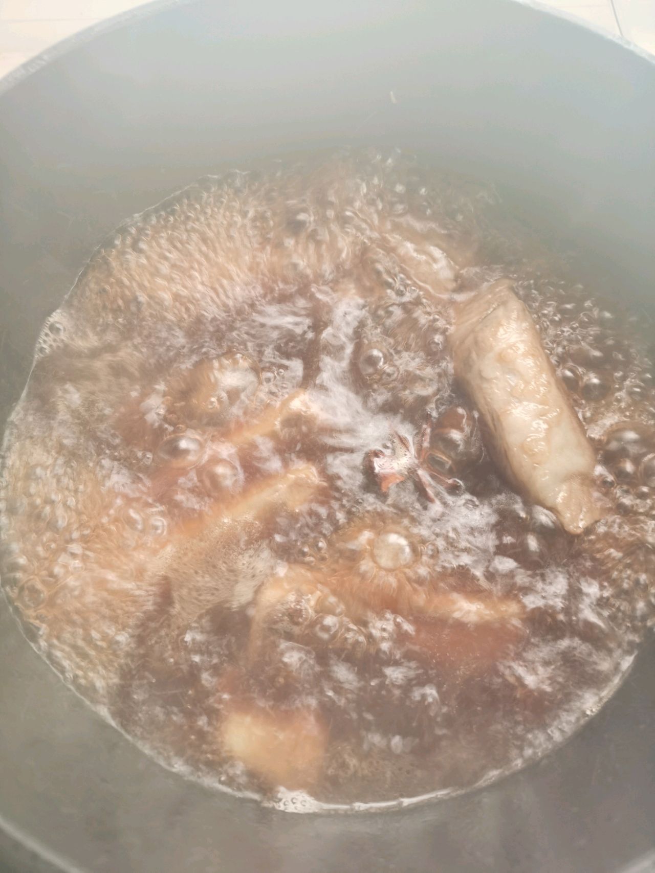 排骨油豆角炖粉条