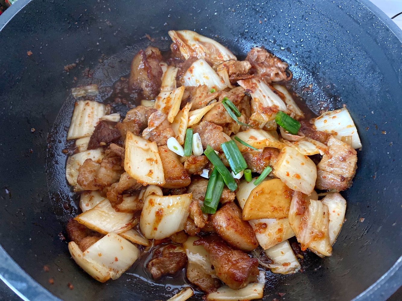 泡菜五花肉