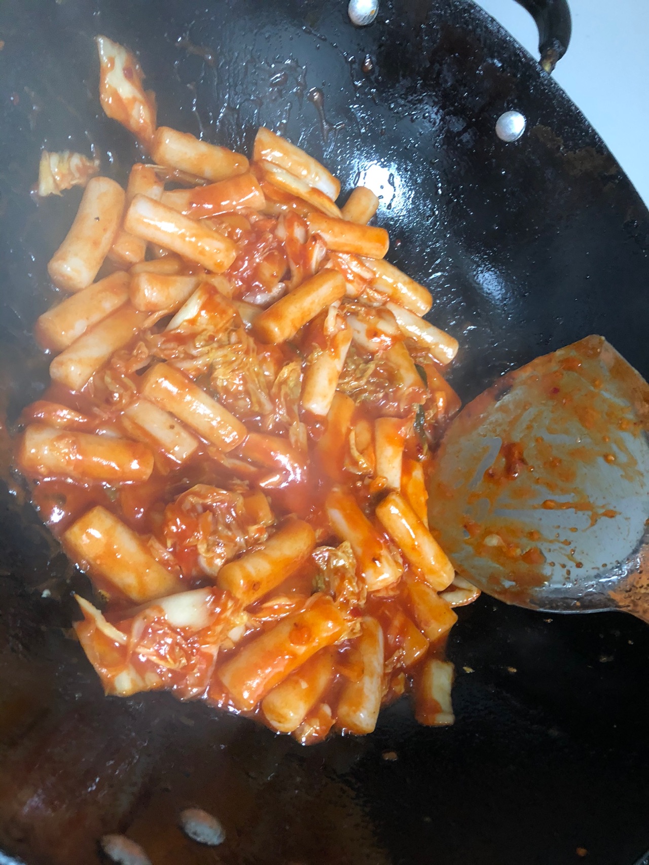 泡菜炒年糕