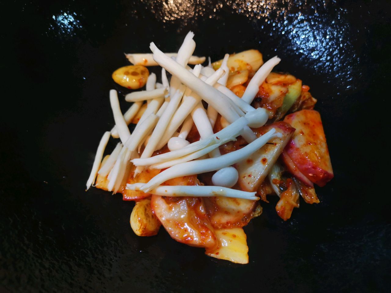 泡菜大闸蟹