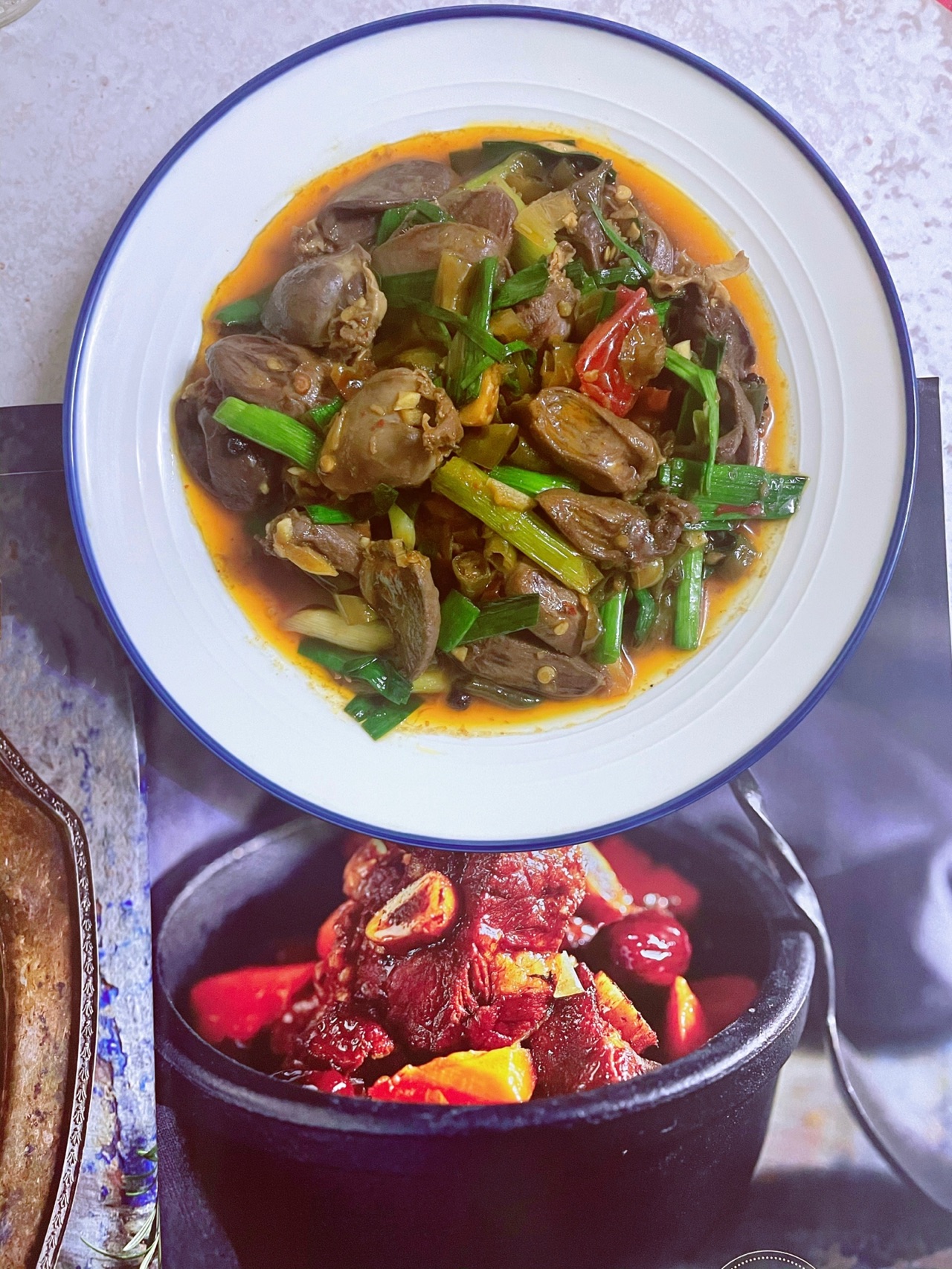 泡椒炒鸭心