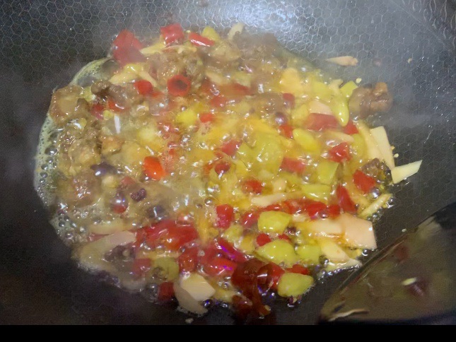 泡椒鸡杂