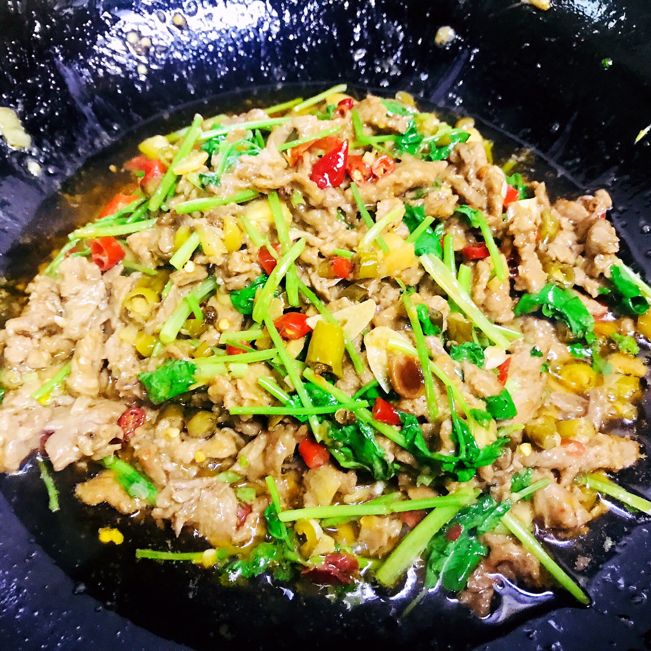 泡椒小炒牛肉
