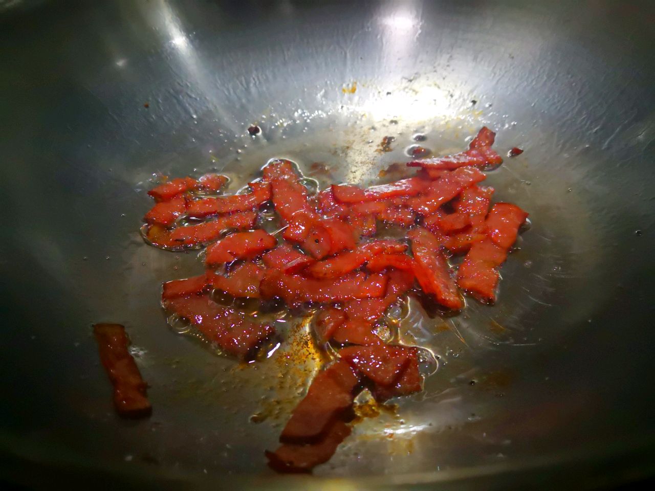 培根菠菜意面