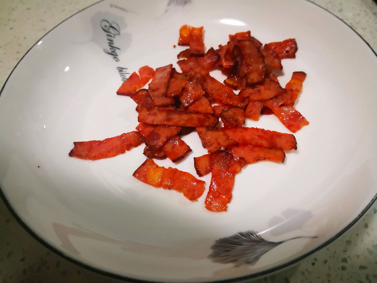 培根菠菜意面