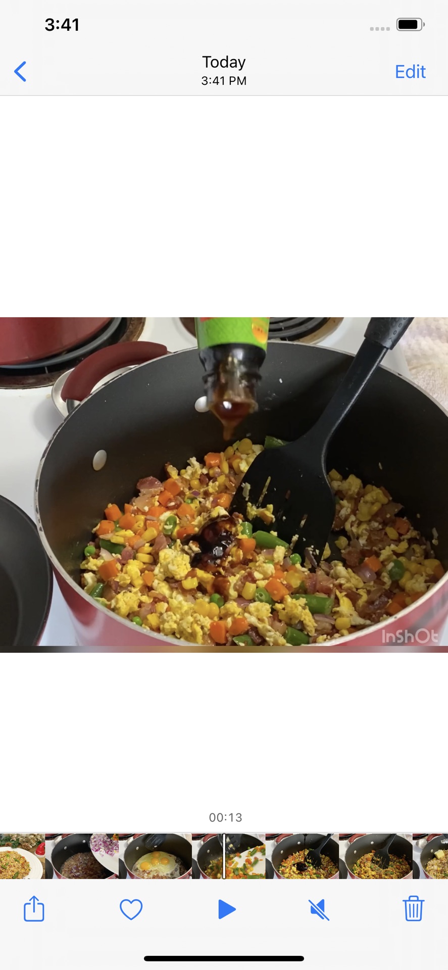 培根黄油蛋炒饭