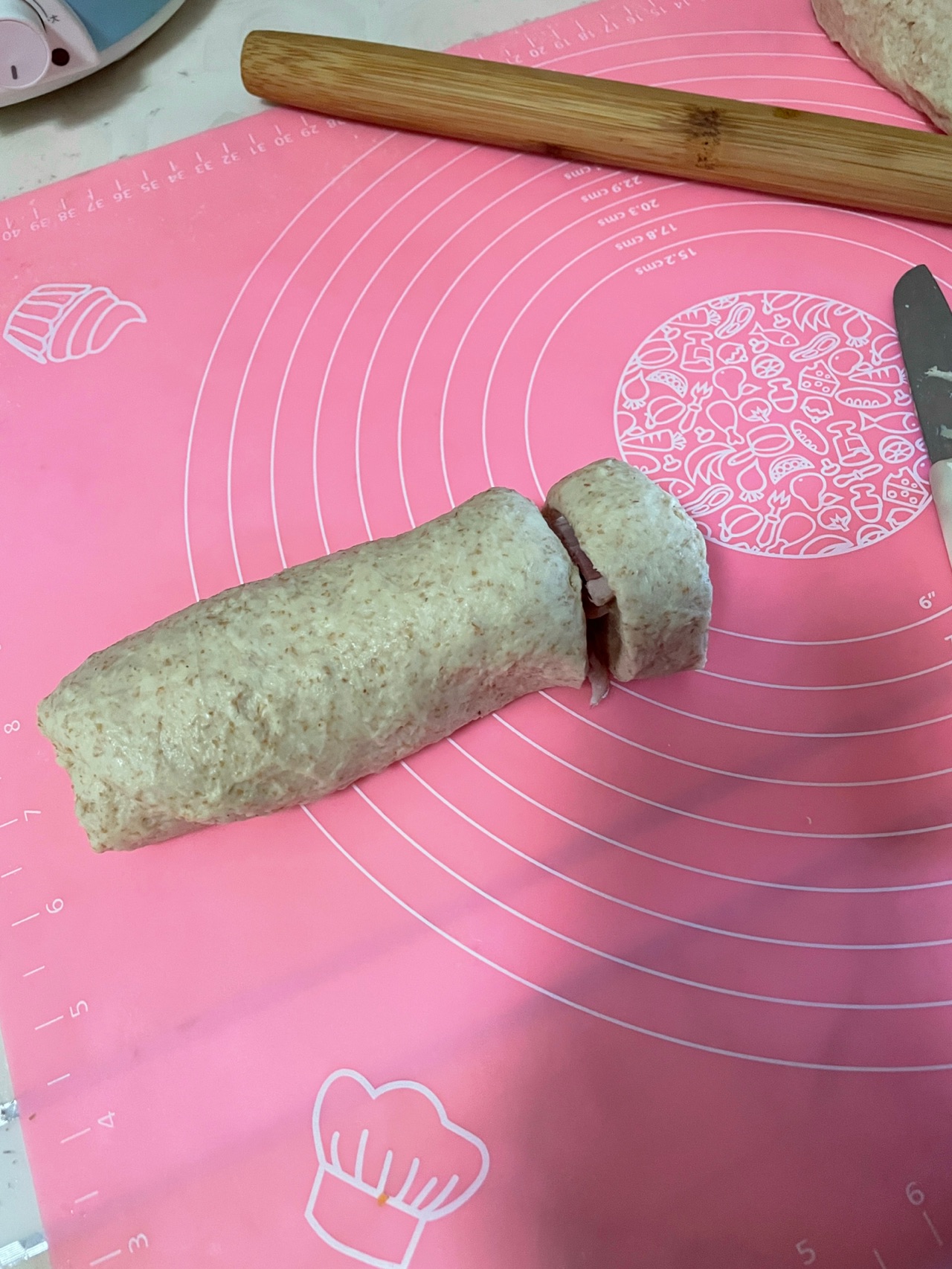 培根全麦小面包