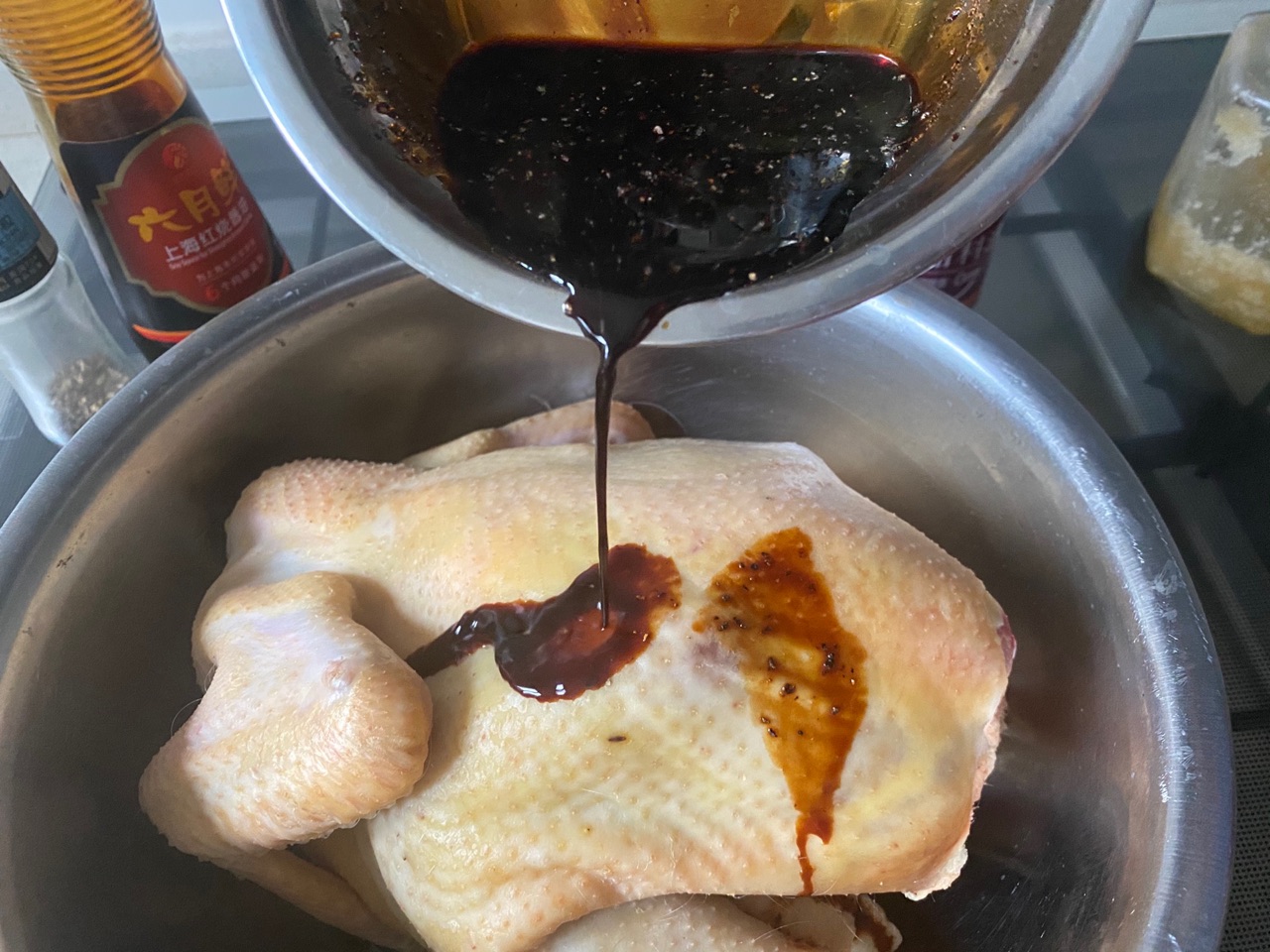 皮脆肉嫩的脆皮烤鸡