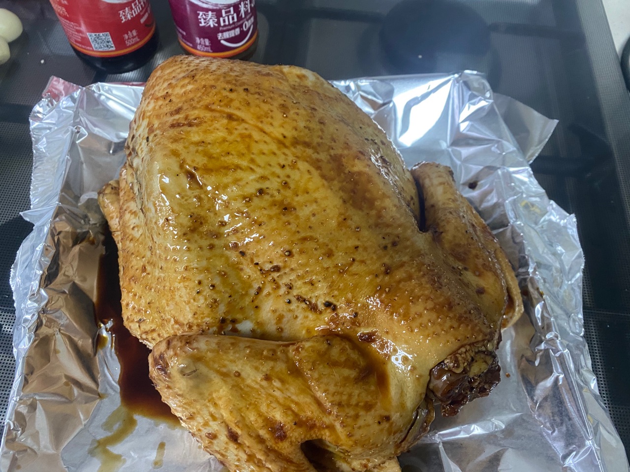 皮脆肉嫩的脆皮烤鸡