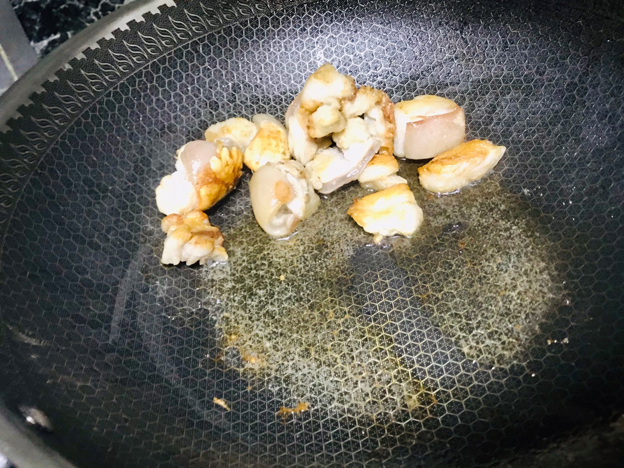 皮duang起来的焖羊肉