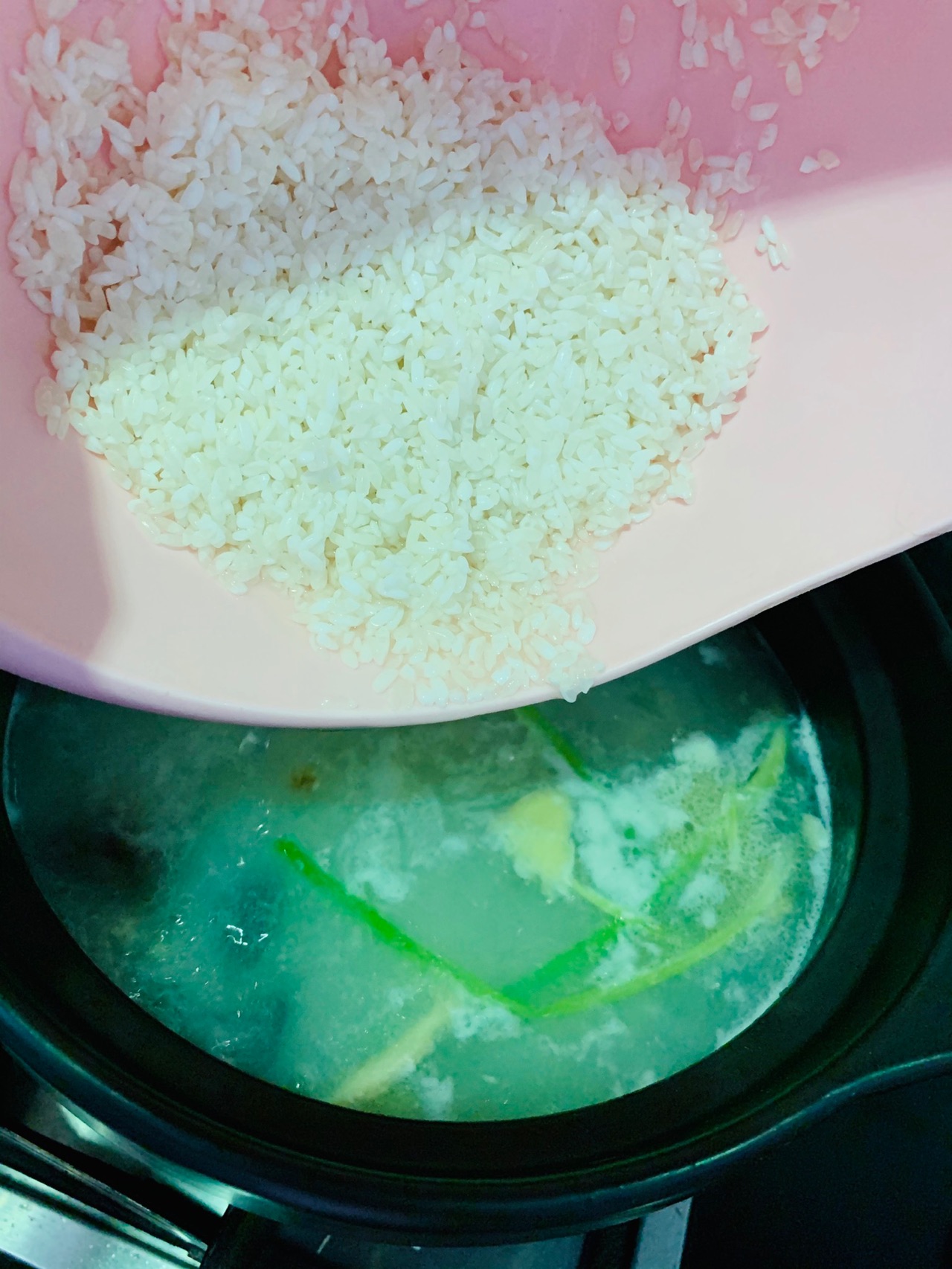 皮蛋鸡胸肉青菜粥
