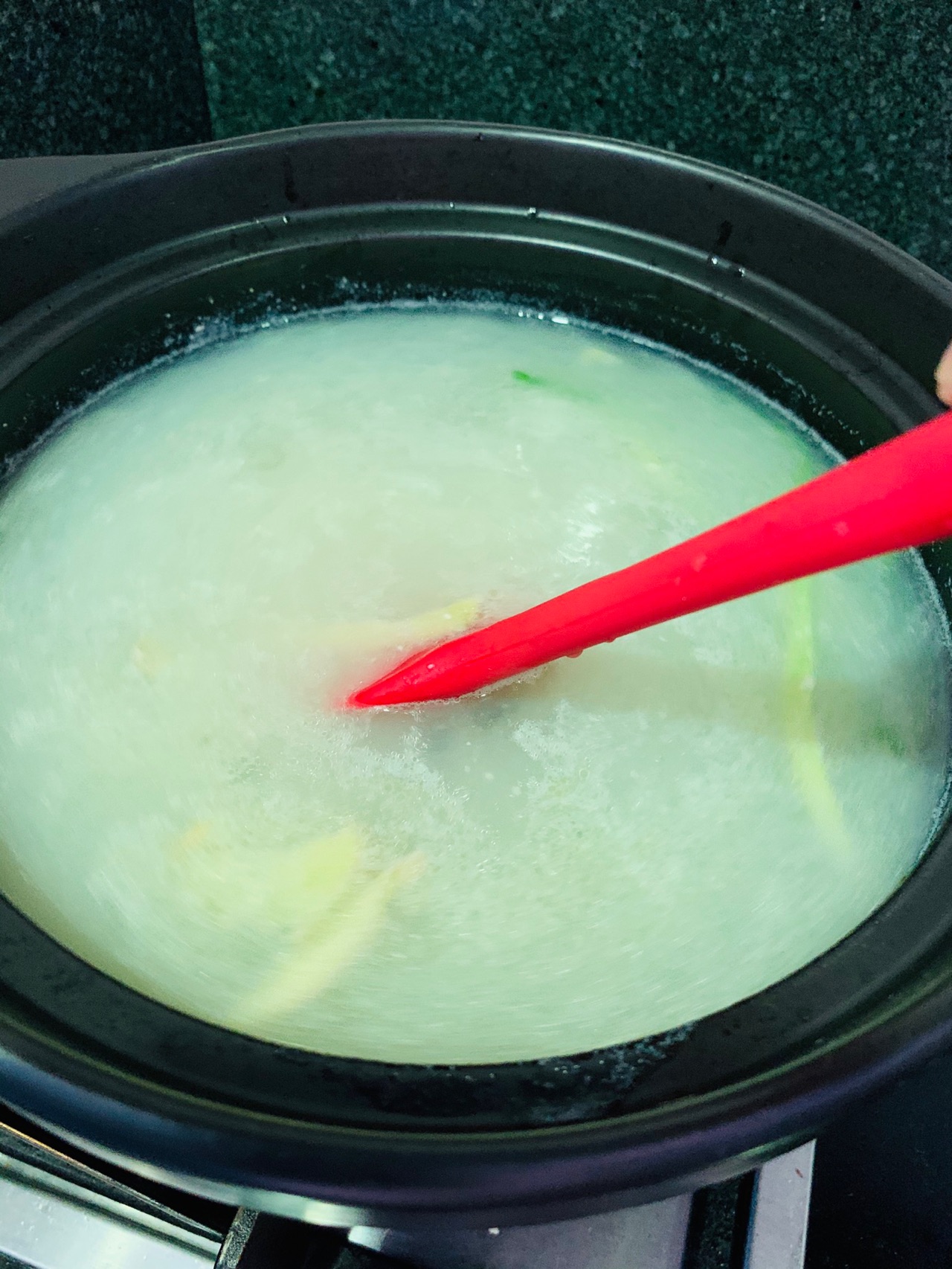 皮蛋鸡胸肉青菜粥