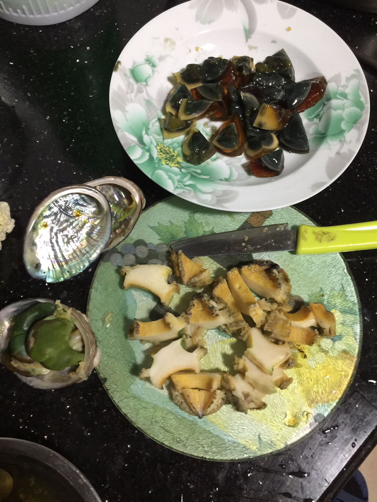 皮蛋瘦肉鲍鱼粥
