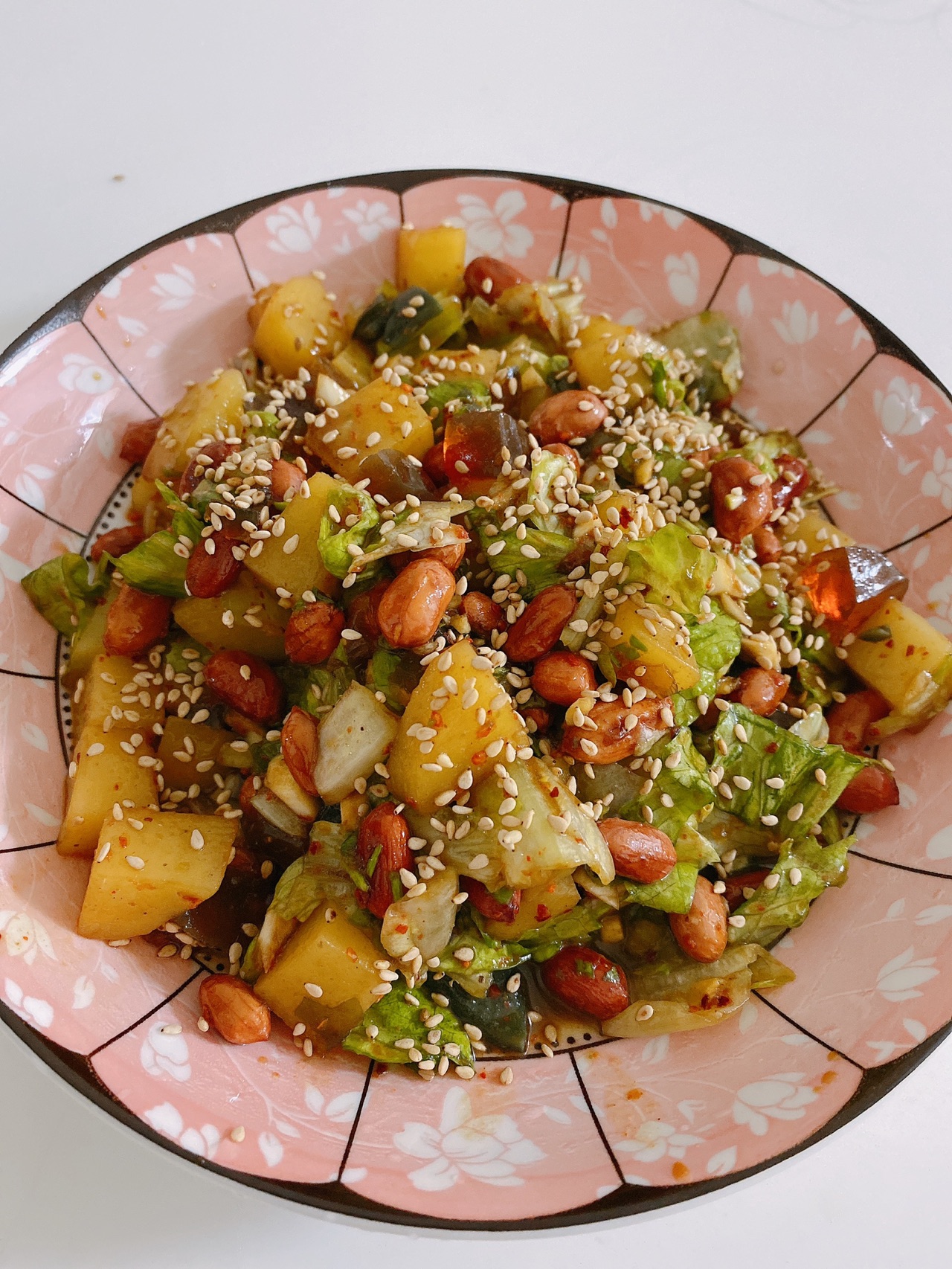 皮蛋土豆凉拌菜