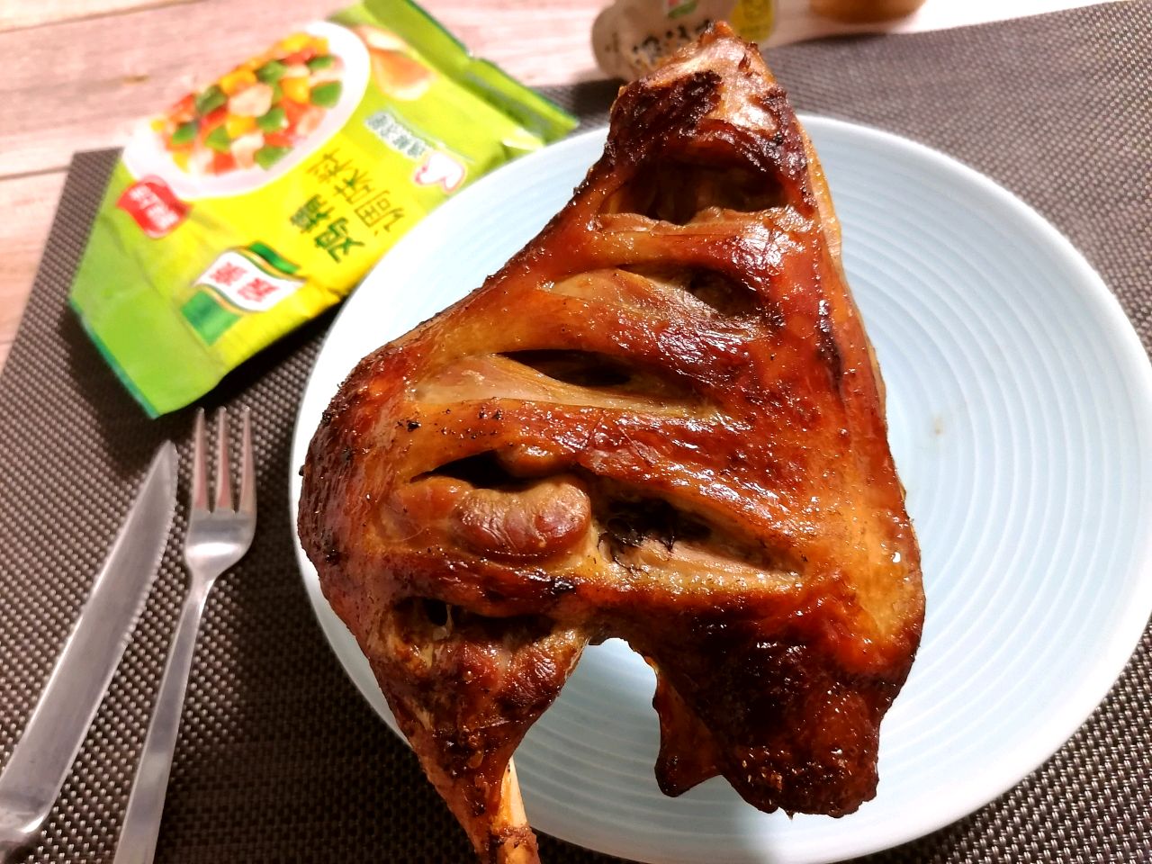 啤酒烤鸭腿