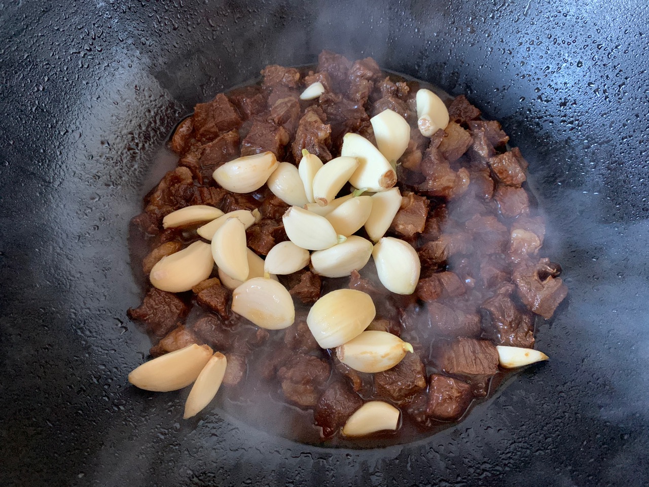 媲美餐厅蒜籽黑椒牛肉粒